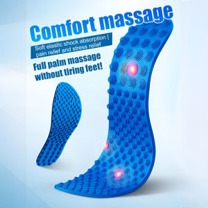 [Relieve Foot Pain] Acupressure Mat Massage Insoles / Magnetic Acupressure Massage Insoles help dredge meridians relieve fatigue and improve blood circulation脚底按摩鞋垫.