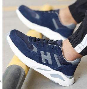 Sepatu Sneakers Safety Shoes Sport Ringan Ujung Di Lapisi Besi Pria dan Wanita