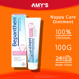 ☀️Ready Stock☀️Bepanthen Nappy Care Ointment 100g 2-in-1 Lip Balm Hack Nappy Rash Relief Cream Baby Care Soothing B5 Eczema