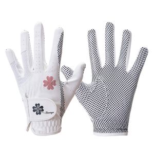 CLOTH Comfort Womens Golf Gloves Breathable Wear Resistant Sport Gloves Professional Durable Full Finger Golf Gloves Golf Accessories