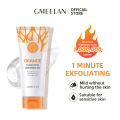 GMEELAN Orange Exfoliating Gel Whitening Facial Body Scrub Blackhead Removal 50g. 