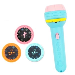DREAMToy Mainan Anak Senter Proyektor 4 SLIDE 32 GAMBAR Fun Flashlight Mainan Edukasi