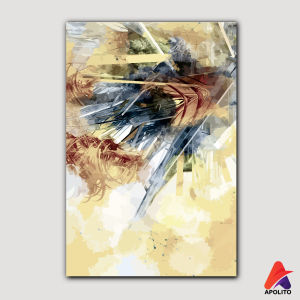 HIASAN DINDING ABSTRAK CINEMATIC (20X30 CM ) WALL DECOR HIASAN DINDING KAMAR PAJANGAN ABSTRAK CINEMATIC