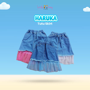 Rok tutu haruka / rok jeans / rok tutu anak / rok anak perempuan / rok anak / rok tile anak