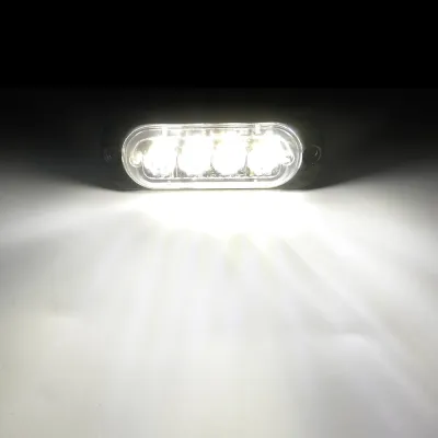 MOTOX 1ชิ้น LED รถกระบะ ไฟเตือน 12V ไฟราวข้าง ไฟข้างรถ รถบรรทุก LED ไฟสัญาณเตือน SUV โคมไฟฉุกเฉิน
