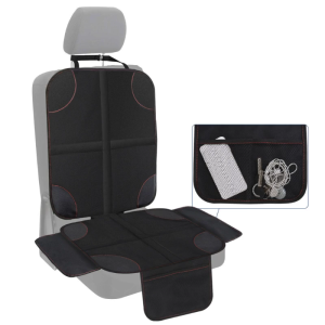 Universal Car Seat Protective Cover with Storage Bag Children Safety Seat Anti-Slip Anti-Scratch Mat Pads for-Baby Kids