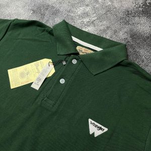Baju Polo Shirt Wrangler Pria Logo Bordir Bahan Katun Pique Diamond Premium Regular Fit M L XL XXL Kaos Krah Casual Style