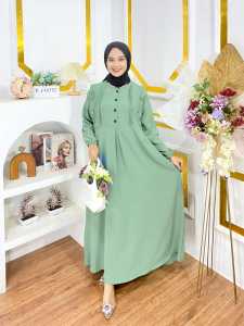 Gamis Santika Crinkle Airflow premium