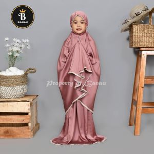 Mukena Anak Alisa Sutra Terbaru Usia 5-9 Th
