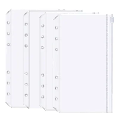 [SG Ready Stock] A6 Currency Organizer Budget Planner Cash Envelope Savings Money 6 Holes Binder Creative Loose-leaf Notebook