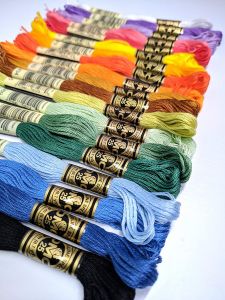 CXC / Rainbow Cross Stitch and Embroidery Threads (DMC SIMILAR COLOR NUMBERS) SEND US YOUR COLOR LIST to order (MINIMUM 5 PCS PER ORDER)