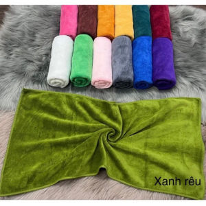 COMBO 5 Khăn lau xe khăn lau nhà bếp khăn vải làm nail có móc treo siêu thấm hút 30x30cm40x40cm35x75cm