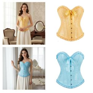 High Waist Shapewear Corset Slimming Waist Trainer Breathable Polyester Seamless Design For Work And Daily