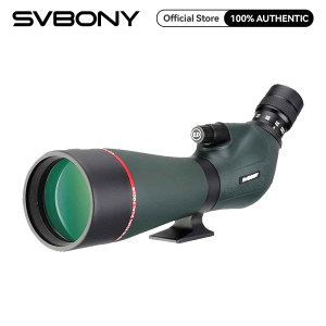 Svbony SV406P ED Monocular Spotting Scopes  20-60x80 ED Glasses HD Dual Focus BAK4 FMC High Resolution Telescopes for Stargazing Wildlife Viewing Bird Watching