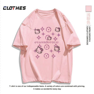 เสื้อยืดเนื้อผ้าคอตตอลแท้ CM160 ทรงสวยไม่ย้วย สีไม่ตกเนื้อผ้าดี ตัดเย็บดี