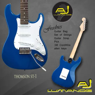 Electric Guitar Thomson ST1(with lots of Freebies) BY : AJ LUMANOG