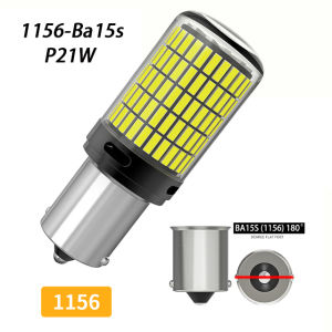 Oprah 10PCS Car LED 150SMD Car Signal Brake Light Bulb 12V 24V 1156 BA15S BAU15S T20 7440 WY21W 7443 1157 BAY15D PY21W Double Contact Turn Light Reverse Light Bulb P21W PY21W P21/5W W21W W21/5W