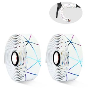 SKJK Mềm Xe đạp đường trường Có 2 thanh cắm Không trượt EVA + PU Băng quấn Băng tay lái cho xe đạp Phụ kiện xe đạp Băng thanh cho xe đạp Đai thanh tay lái