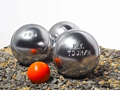MARATHON เปตอง M.T.TOUR/M PETANQUE BALL รุ่นทัวร์เอ็ม เหล็กกล้าแข่งขันนานาชาติ ชุบฮาร์ดโครม ยอดนิยม