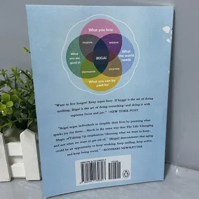 Ikigai The Japanese Secret English bookการอ่านภาษาอังกฤษนวนิยายภาษาอังกฤษEnglish novel