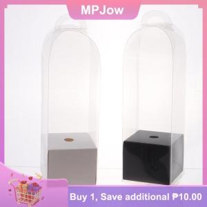 【MPJow】 Transparent Rose Flower Box Plastic Cake Packaging Box Florist Wrapping Boxes