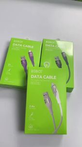 ROBOT Kabel Data RFM100/RFL100/RFC100 Type C Micro USB Lighting Cable Data - Garansi 1 Tahun