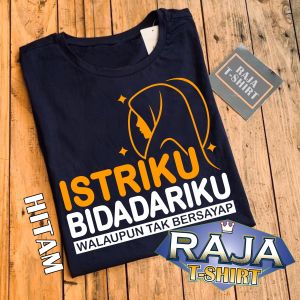 Kaos Istriku Bidadariku Walaupun Tak Bersayap distro sayang istri bisa cod pria wanita trending viral