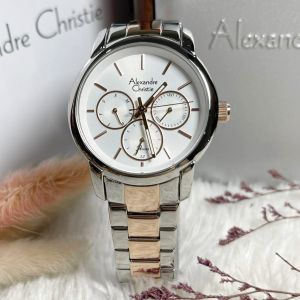 Jam Tangan Wanita Alexandre Christie AC 2760 AC2760 AC 2A34 AC2A34 Original Garansi Resmi 1 tahun - Stainless Steel