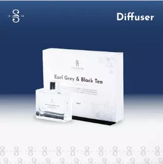 2Tang X Seseduh Reed Diffuser / Pengharum Ruangan - Earl Grey & Black Tea