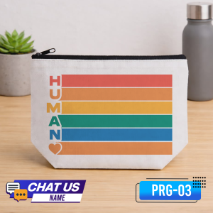 LGBT Pride month Make up pouch Statement Design Collection Retro Design Perfect for make up