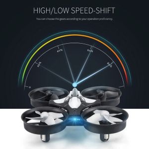 ANGY Anti-collision H36 Mini RC 360° Flip Four-axis Remote Control Mini Remote Control Aircraft With Light 6-Axis Headless Mode Helicopter Boys Toys