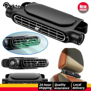 【Clearance Sale】 USB Portable Car Seat Fan 3 Speeds Adjustable Car Seat Headrest Fan Rear Seat Ventilator for Front Rear Seat Passenger