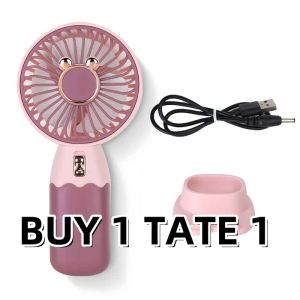 BUY 1 TAKE 1【COD】Handheld Fan Mini Fan Rechargeable Multifunction for School Portable Sma With Stand