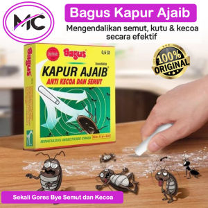 Kapur Ajaib Anti Semut Bagus Original Asli 2 box Kapur Pembasmi Serangga Super Ampuh Bebas Hama Mati Kering
