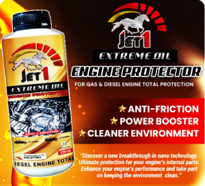 JET 1 EXTREME OIL ENGINE PROTECTOR - 250ml FREE SHIPPING