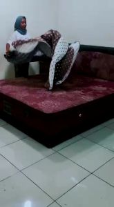 Seprei Size 180X200 Seprei Korea Aestetik Embos Sprei Polos Sprei king no .1