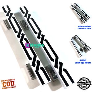 handle pintu rumah/gagang pegangan pintu/tarikan pull pintu rumah minimalis pilihan panjang 33cm 45cm dan 60cm bahan stainless anti karat