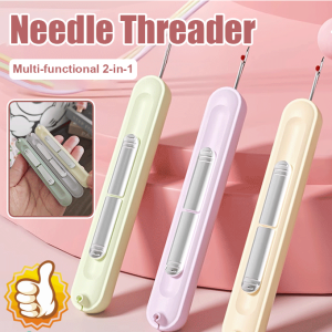 💕Fast Shipping💕Two In One Needle Threader Household Multi Function Thread Remover Thread Picker Elderly Manual Sewing Tool Thread Leading Tool 二合一穿针拆线器 Benang Jarum 2-dalam-1 Baharu