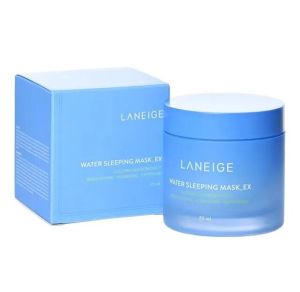 LANEIGE Water Sleeping Mask EX (75ML=15MLX5PCS) 5TH EXP2025-2026 Miniature/Sample mini Size #Clear complexion  #Overnight Facial Mask Sleeping Micro Biomet Brightening Hydrating Softening face masks skincare