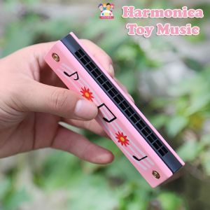 [KST] Mainan Harmonica Alat Musik Edukatif Kayu Plastik Anak Warna Warni Kado Ulang Tahun