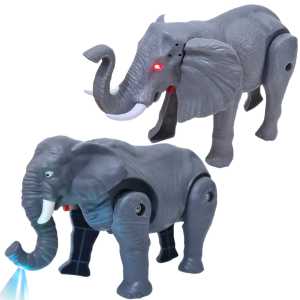 Gajah berjalan dan suara MAINAN ANAK GAJAH ANIMAL WORLD ELEPHANT  TOY