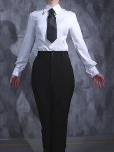 2023 HOT New Chainsaw Man - Reze Cosplay Shirt Shorts Uniform Set Sleeveless Plus Size Halloween Party Anime
