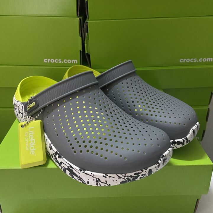 Slipper Lite Ride New Crocs Male and Female Lite Ride Beach Cold slippers crocs literide ...
