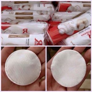 Bông tẩy trang Nga mềm dai có gân 150 miếng