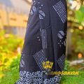 Sarung Muza Monocrome / Gloyor / Sarung Tubanan / Gus azmi / Santri Batik Wanita Cewek. 