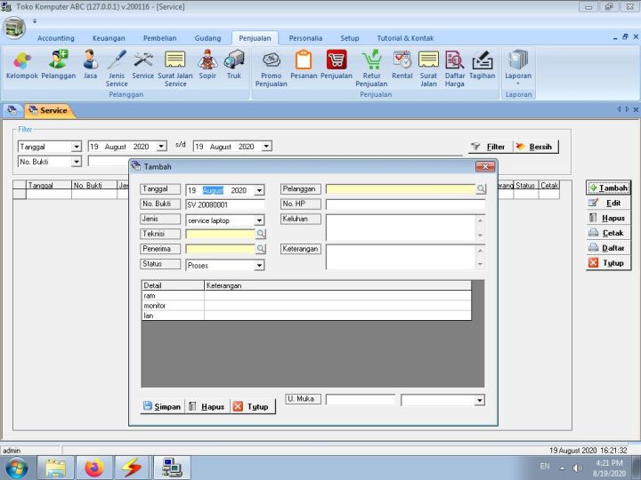 Aplikasi Software Toko Komputer Bisa Custom Lazada Indonesia