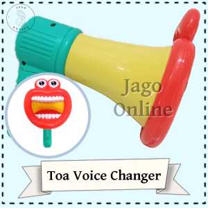 Mainan Anak Cewek Cowok Pengeras Suara Speaker Toa Pengubah Suara