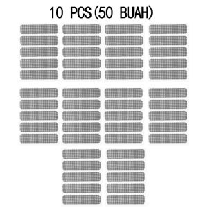 1SET/20PCS Lakban Kawat Nyamuk / Penambal Kasa Nyamuk Net Mesh Hole Repair Kit
