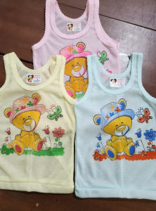 STUFF STORE - PROMO MURAH 12 Pcs Kaos Dalam Anak Motif Polos Kartun / Kaos Singlet Anak 6 Pcs / pakaian dalam anak / kaos dalam anak perempuan / kaos dalam anak laki laki / daleman murah cewe / kaos dalam lusinan / fashion anak / baju tidur / singlet lucu