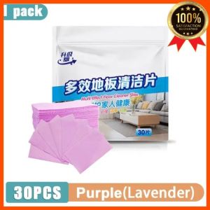 🇸🇬[SG Stock] 30Pcs NEW Floor Cleaning Sheet Toilet Cleaner Floor Mopping Wiping Wooden Floor Tiles Household Hygiene